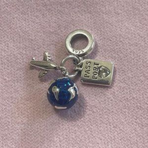 Pandora charm Travel S925 Ale for pandora bracelet